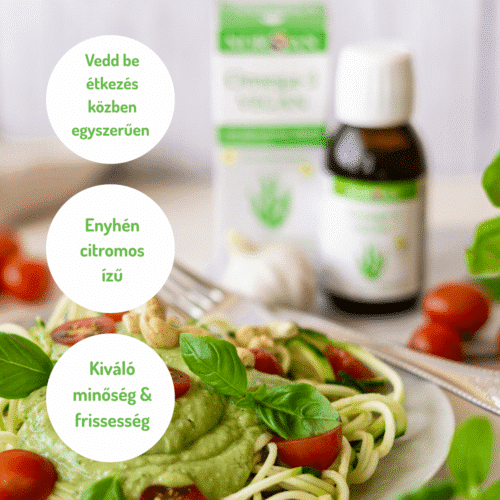 Omega-3 Vegan olaj + kapszula - Image 3