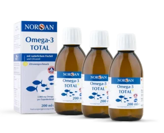 Omega-3 Total olaj 3 db-os csomag, citrom