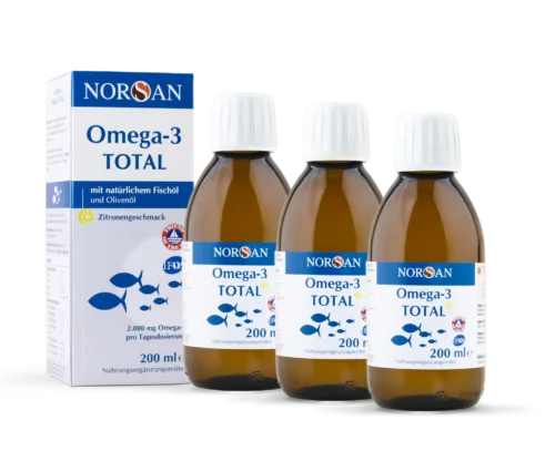 Omega-3 Total olaj 3 db-os csomag, citrom